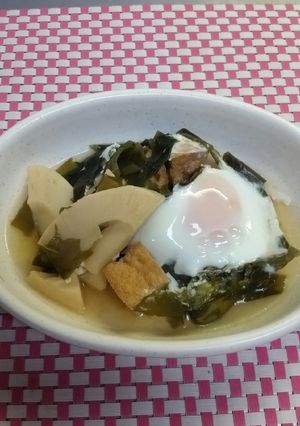 タケノコと厚揚げの煮物-レシピのメイン写真