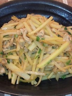 ☆大根の皮☆ポン酢炒め-レシピのメイン写真