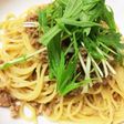 豚ミンチの梅風味パスタ