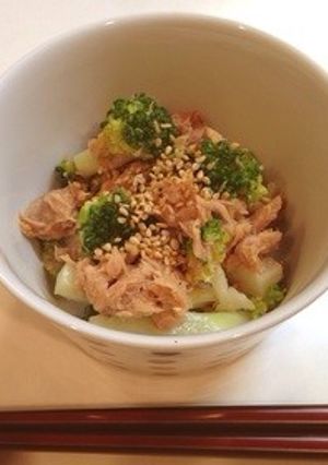 ツナとブロッコリーの中華風酢の物-レシピのメイン写真