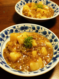 麻婆長芋-レシピのメイン写真