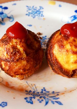 オムライスたこ焼き♪-レシピのメイン写真