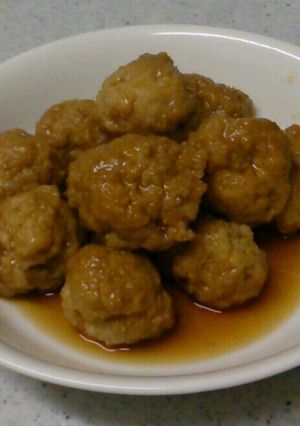 母から教わった濃い味の肉団子☆-レシピのメイン写真