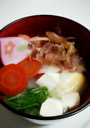 塩ブリが美味しい、我が家のお雑煮♪-レシピのメイン写真
