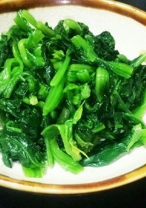 簡単★ほうれん草を茹でずにおひたし-レシピのメイン写真