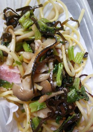 ズボラ認定。簡単レンチンお弁当パスタ！-レシピのメイン写真