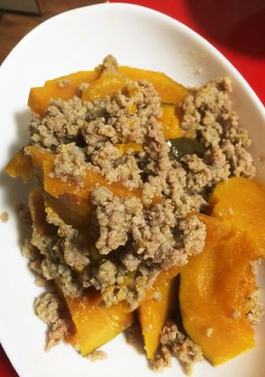 【男の料理シリーズ】カボチャの煮付け-レシピのメイン写真