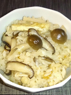 旨い!きのこの炊き込みご飯-レシピのメイン写真