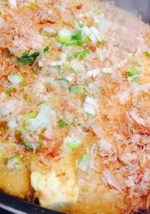初代！簡単！節約豆腐と山芋とろろステーキ-レシピのメイン写真