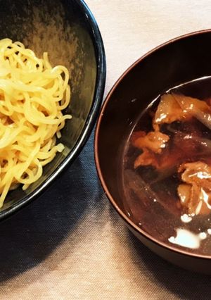 幸楽苑風酸っぱ辛いつけ麺スープ-レシピのメイン写真