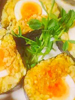節分☆♪ドライカレー恵方巻-レシピのメイン写真