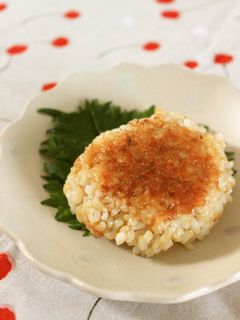 残りご飯で♡味噌焼きおにぎり-レシピのメイン写真