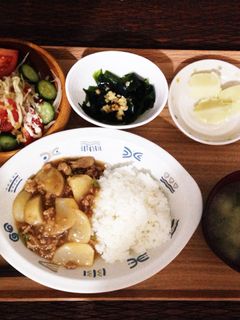 カブ挽肉あんかけ-レシピのメイン写真