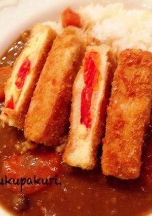 高野豆腐でカツカレー！-レシピのメイン写真