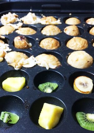 たこ焼き器でフルーツレシピ！-レシピのメイン写真