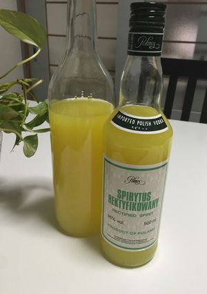 スピリタスでリモンチェッロ-レシピのメイン写真