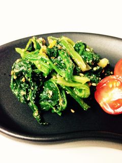 ほうれん草の胡麻和え-レシピのメイン写真