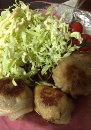 簡単ボリュームほっこり肉巻き里芋♪-レシピのメイン写真
