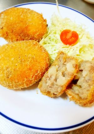 お肉屋さんの♪しっかり味コロッケ-レシピのメイン写真