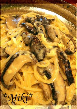 美味し～いクリームパスタ。-レシピのメイン写真