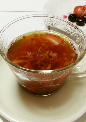【手もみジューサー】フルーツ紅茶-レシピのメイン写真
