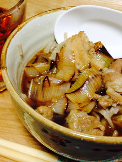 【母の味っぽい?】豚肉で肉そば-レシピのメイン写真
