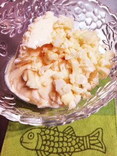 味醂デザート!バニラアイスとカリフラワー-レシピのメイン写真