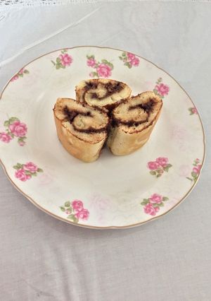 玉子焼き器で ロールケーキ風-レシピのメイン写真