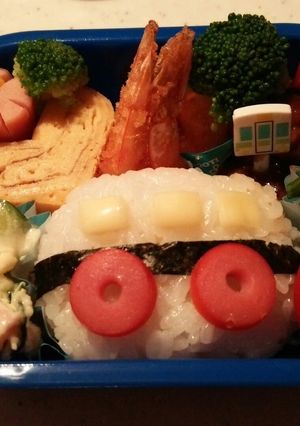 キャラ弁!!バス弁-レシピのメイン写真