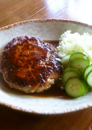 ごはんがススム♡ハンバーグ♪-レシピのメイン写真