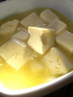 速攻昼ごはん☆こーんすーぷ豆腐-レシピのメイン写真