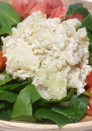 マヨネーズなしのダイエットサラダ-レシピのメイン写真