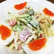 さっぱり〜野菜いっぱいのマカロニサラダ