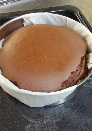 ヘルシー☆簡単豆腐とココアのケーキ-レシピのメイン写真