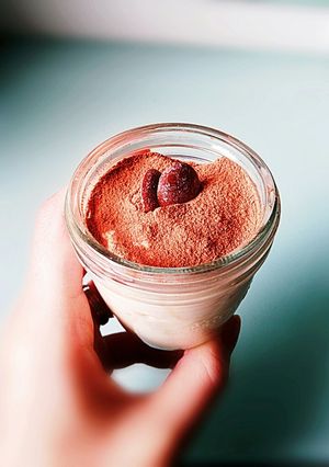 ヨーグルトと豆腐のヘルシーティラミス風-レシピのメイン写真