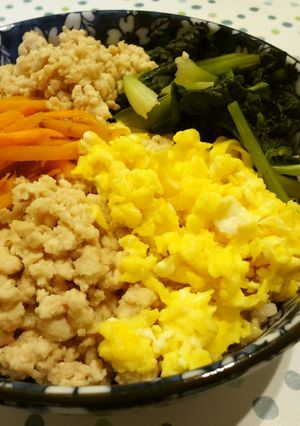 半分が豆腐の鶏肉そぼろ♪-レシピのメイン写真