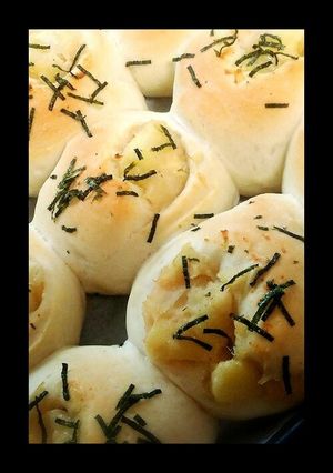 簡単たらことポテトのパン-レシピのメイン写真