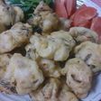 ささみの梅塩昆布天ぷら