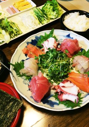 具材色々☆手巻き寿司パーティー-レシピのメイン写真