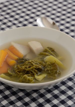 サボイキャベツと根菜のスープ-レシピのメイン写真