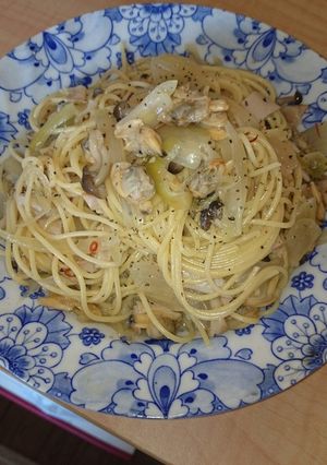 むき身で簡単!あさりのスープパスタ-レシピのメイン写真