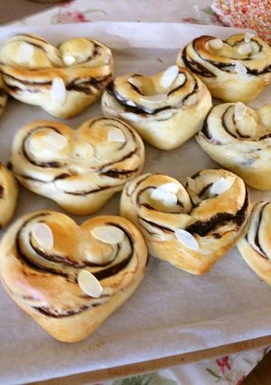 バレンタインに♪ハートパン-レシピのメイン写真
