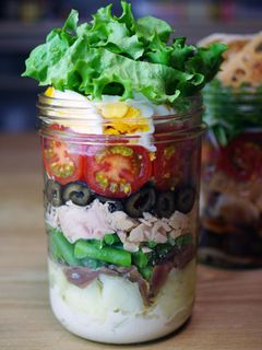 メイソンジャーで☆ニース風サラダ-レシピのメイン写真