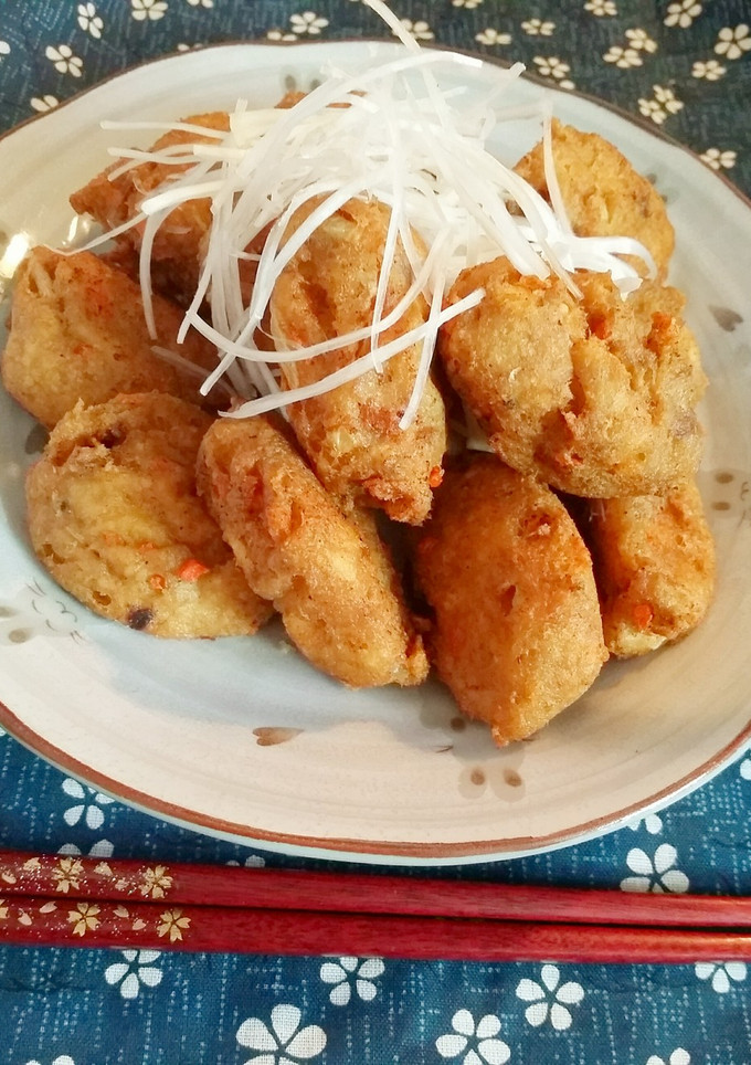 ふわふわ♡鯖缶と豆腐のふわり揚げ-レシピのメイン写真