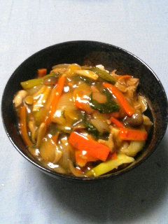 野菜たっぷり中華炒め(中華丼)-レシピのメイン写真