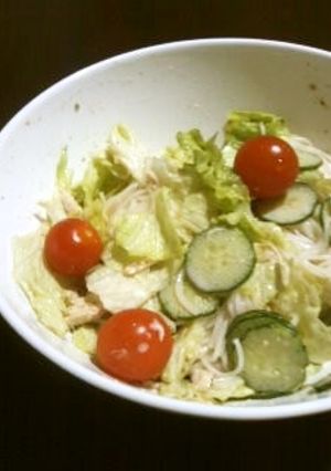さっぱり♪サラダそうめん-レシピのメイン写真