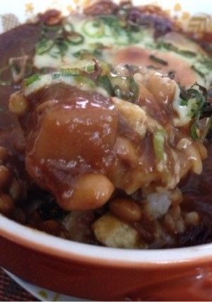 納豆入りレトルトカレードリア-レシピのメイン写真