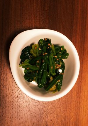 ほうれん草ごまあえ-レシピのメイン写真