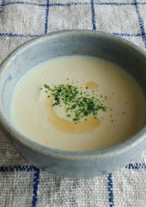 即席！まろやか、豆腐の豆乳スープ-レシピのメイン写真