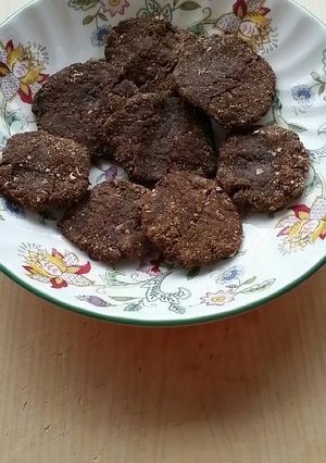ごぼうとオートミールのチョコ風クッキー-レシピのメイン写真